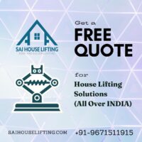 Get A Free Quotation For House Lifting Services In India