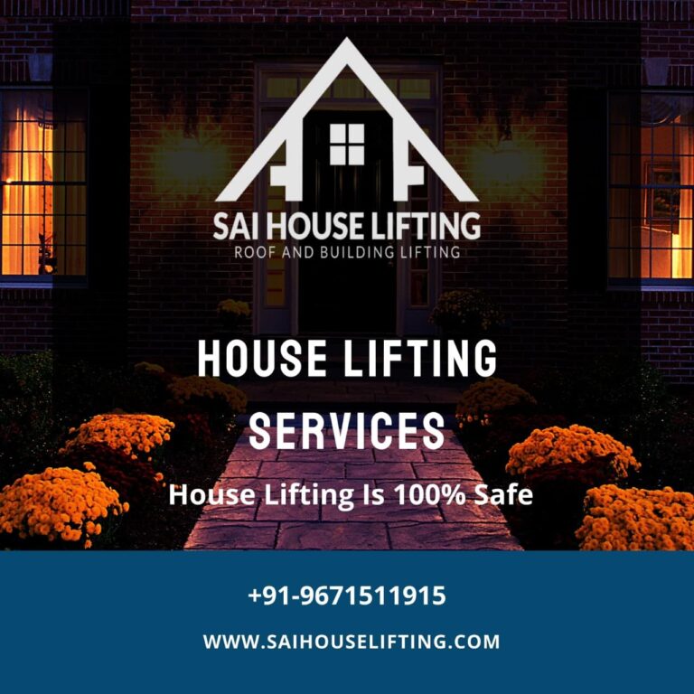 House Lifting Services India