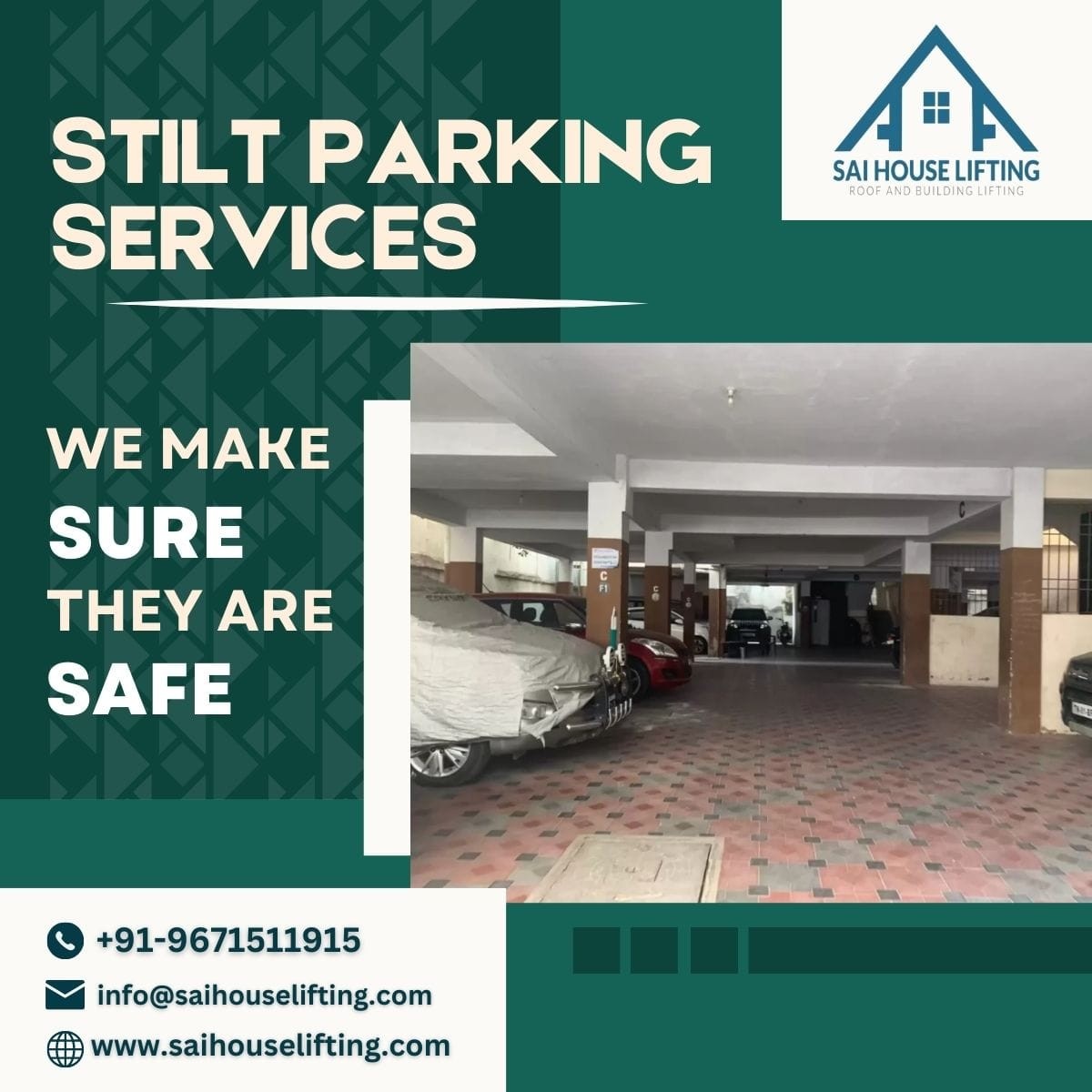 Make Sure About Your Safety With Stilt Parking In Hyderabad