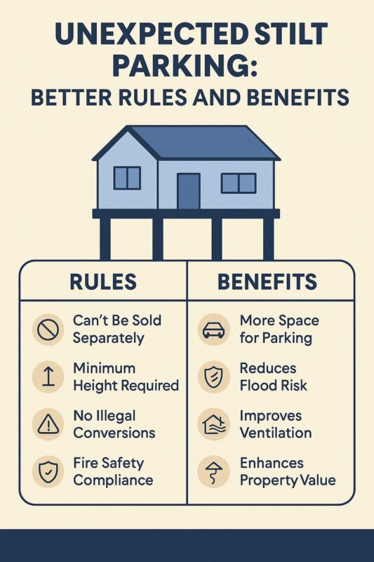 In Unexpected Stilt Parking Better Rules And Benefits