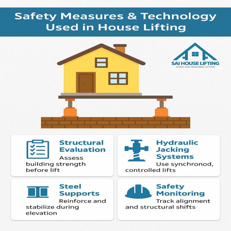 Safety Measures & Technology Used in House Lifting