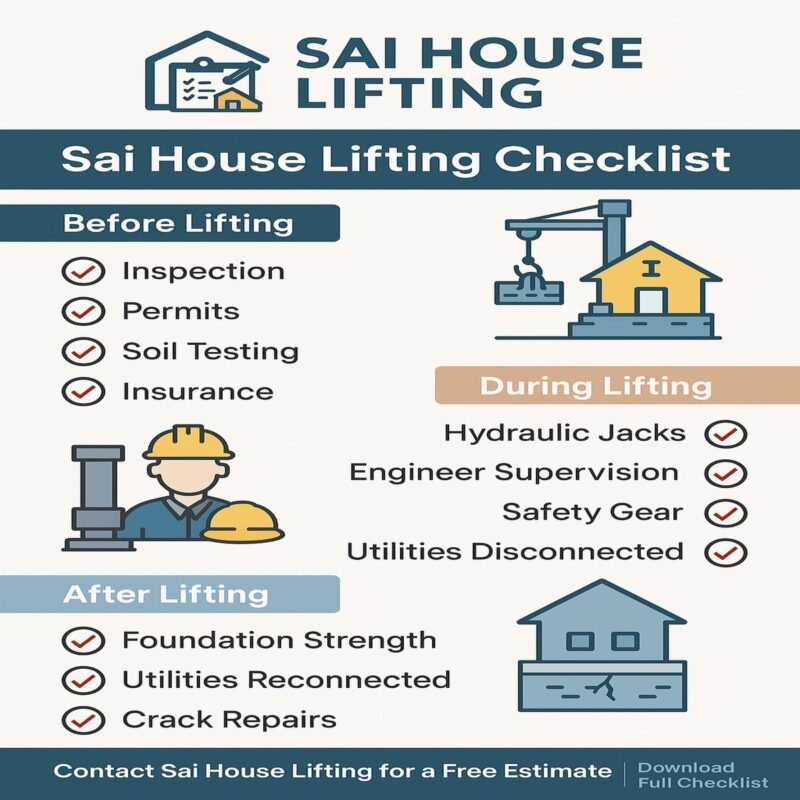 Sai House Lifting Checklist Guide