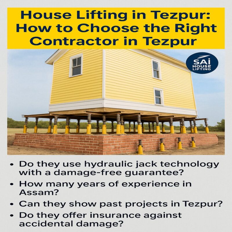 House Lifting Services in Tezpur