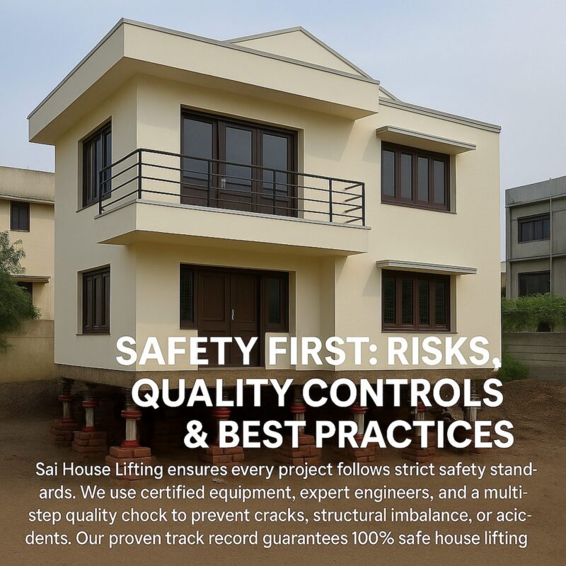 House Lifting with Safety Focus