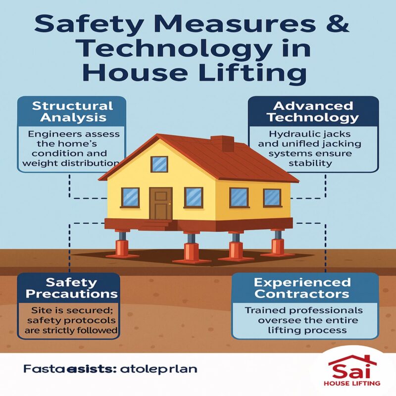Safety and Tech in House Lifting