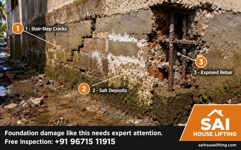 foundation damage repair india